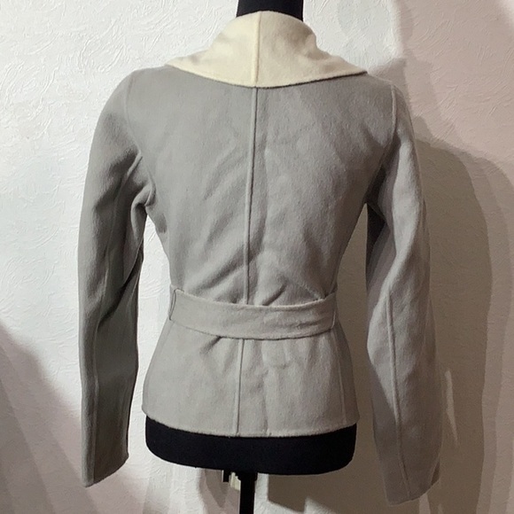 Banana Republic NWT - Sz M - elegant wool nylon blend jacket blazer jack… - Picture 5 of 8